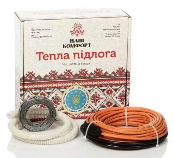 Кабель двожильний Наш комфорт БНК-68 (1210 Вт)