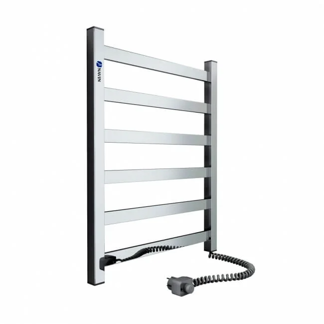 Рушникосушка електрична Navin Авангард 480 х 600 (терморегулятор) нерж