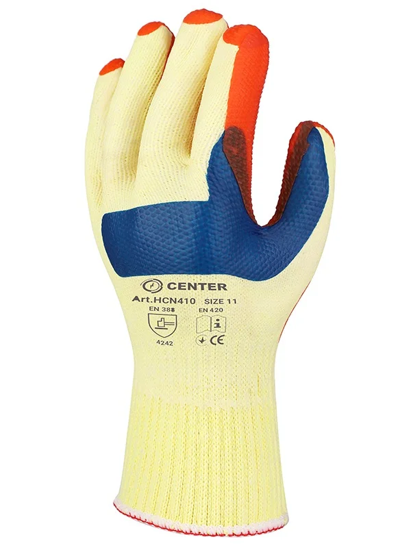 Рукавички скляра з посиленим латексним покриттям Р10, Р11 Center HCN410