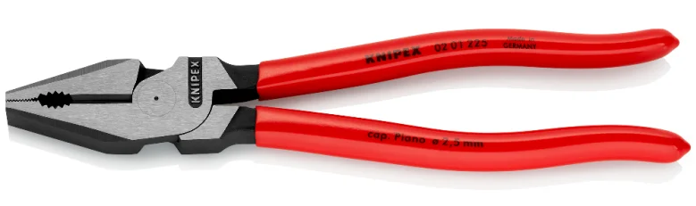 Пасатижі комбіновані особливої потужності Knipex L=225 мм (02 01 225)