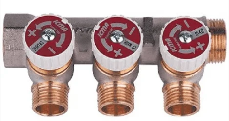 Колектор Icma 3/4" 3 виходи 87227PB06