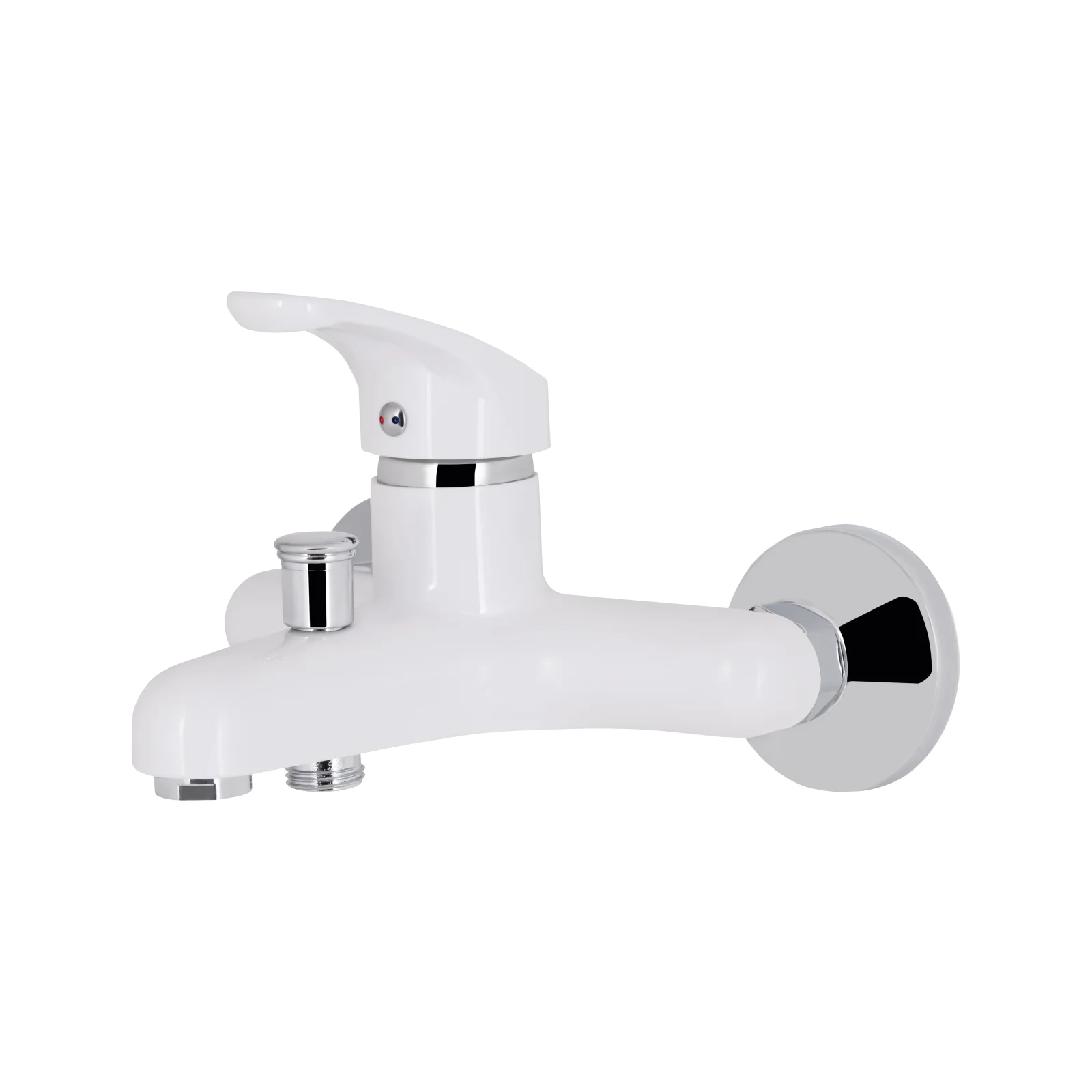 Змішувач для ванни Brinex 36 006 Хром / Білий - фото 3
