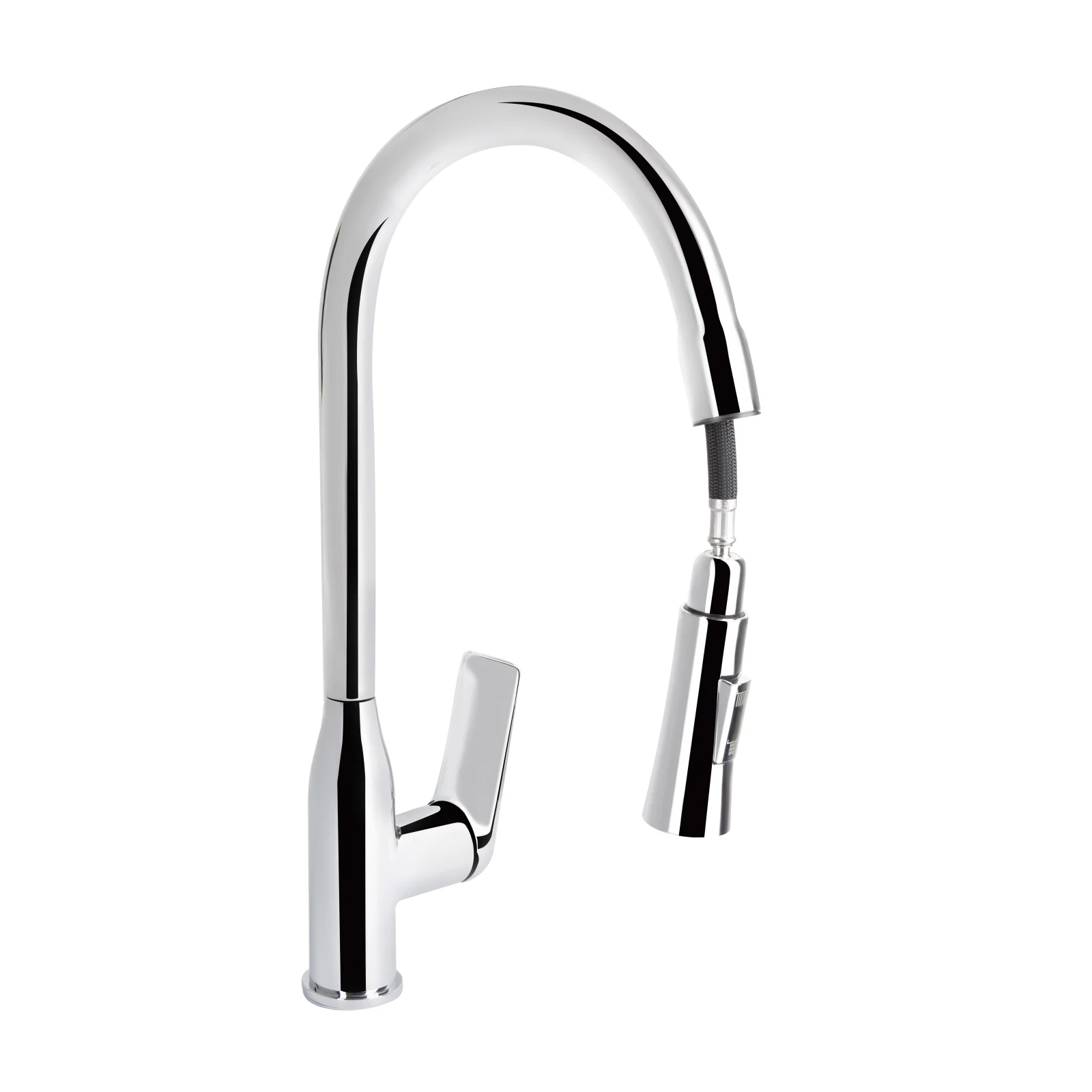 Смеситель для кухни Qtap Vlasta New 344 Хром - фото 3