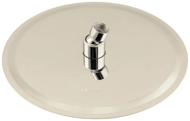 Лійка для верхнього душу Lidz Niagara 125 округла 245 мм (51 10 103 25) Nickel