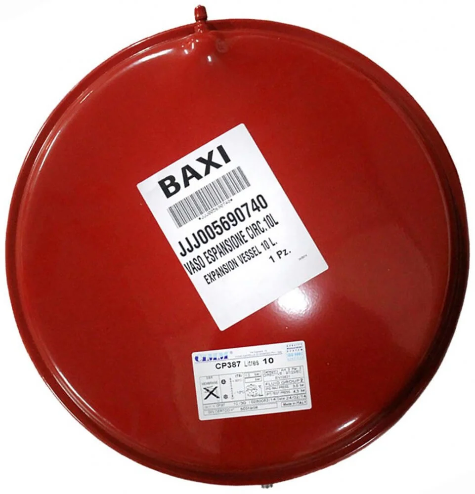 5690740 Розширювальний бак для навісних котлів Baxi, Westen 10 л - 3/8"