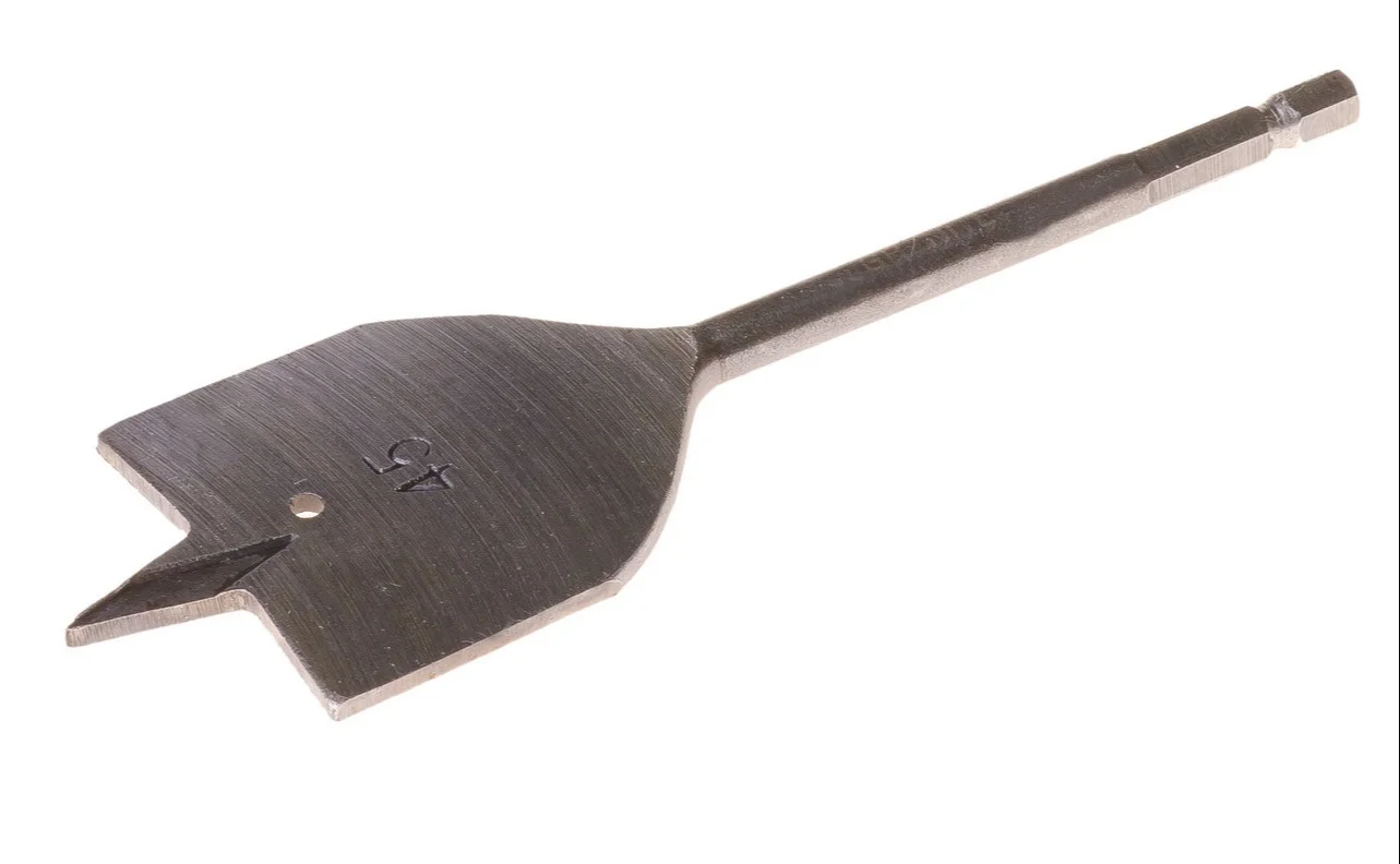 Перове свердло по дереву Ø 45 мм L152 мм з шестигранним хвостовиком 1/4" Granite (2-12-045)