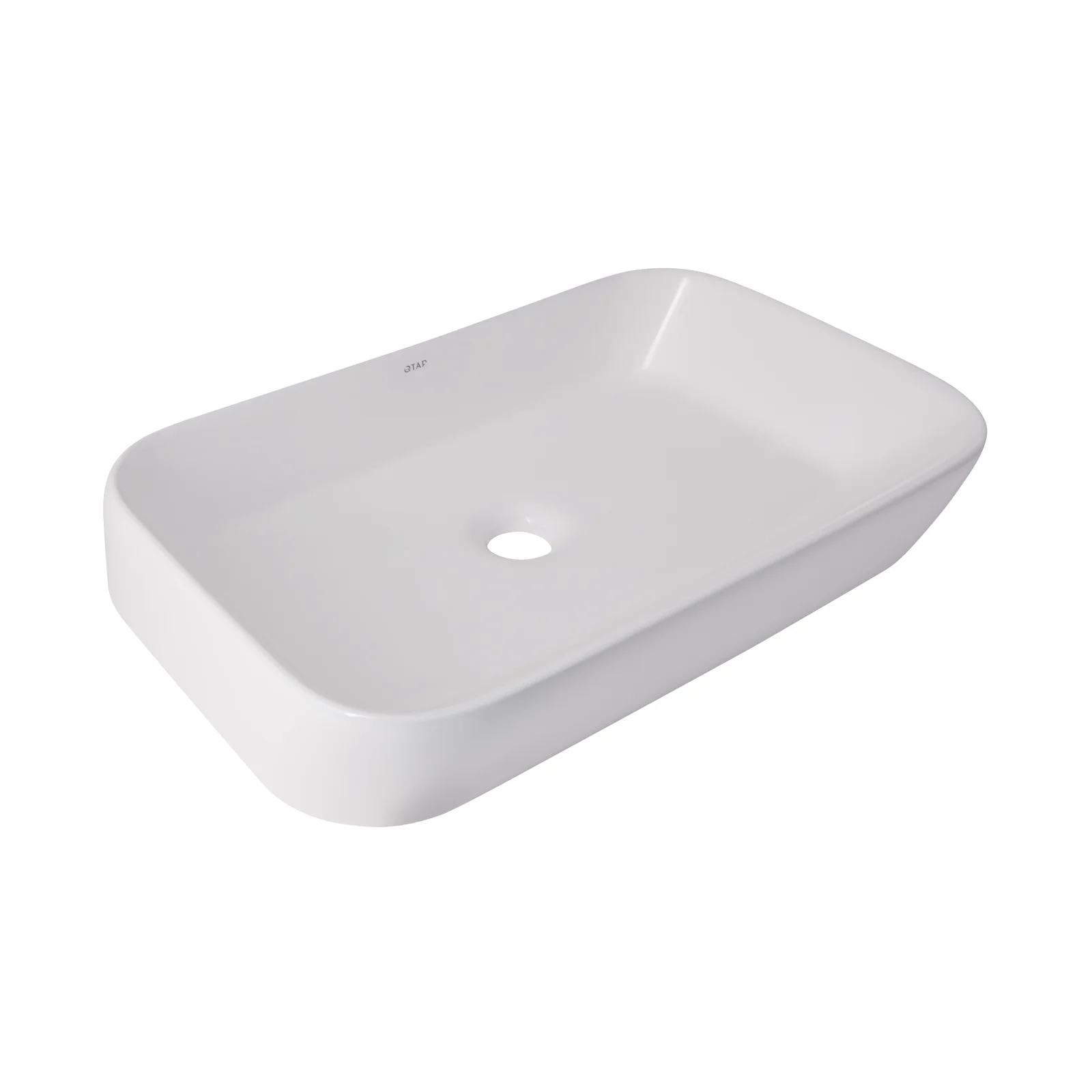 Раковина-чаша Qtap Scorpio 550х390х120 Белый