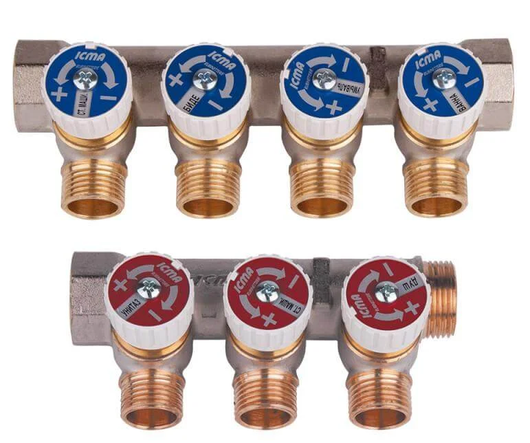 Колектор Icma 3/4" 3 виходи №228
