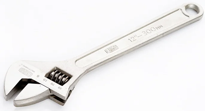Ключ розвідний 12" Сила (0-35мм) L=300мм (310654)