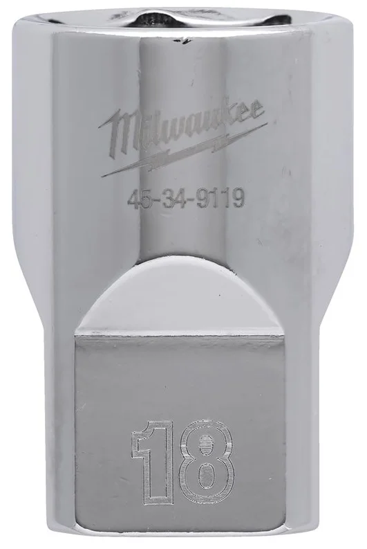 Головка Milwaukee 1/2" 18мм 6-гранна (4932480016)