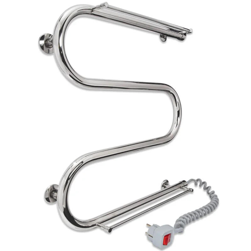 Рушникосушка електрична Laris Змійовик 25 РС3 500 х 500 з 2-ма полицями