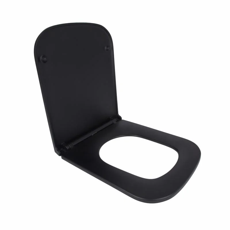 Сидіння для унітаза Qtap Tern QT99HY2322MB Чорний (Slim Duroplast, Quick Release) - фото 3
