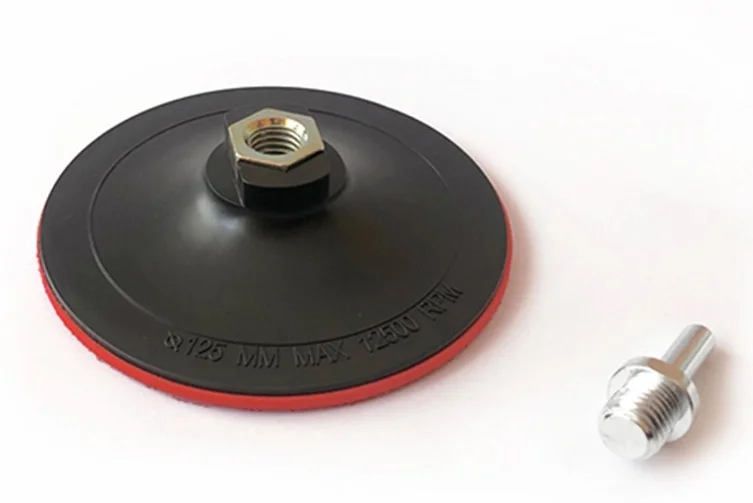 Шліфувальна підошва на липучці Ø 125х3мм Apro 828031