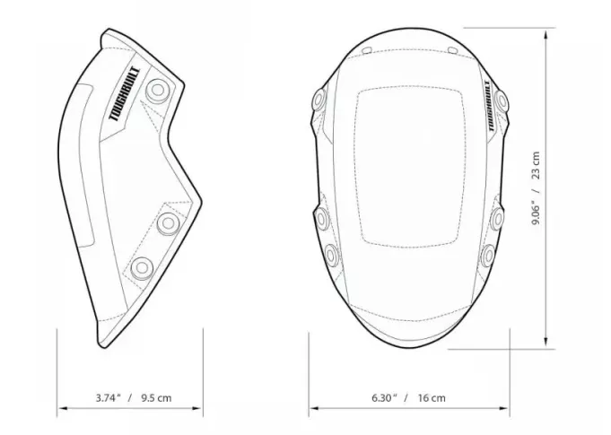 Накладка Non-Marring для наколінників ToughBuilt SnapShell (TB-KPS-03)