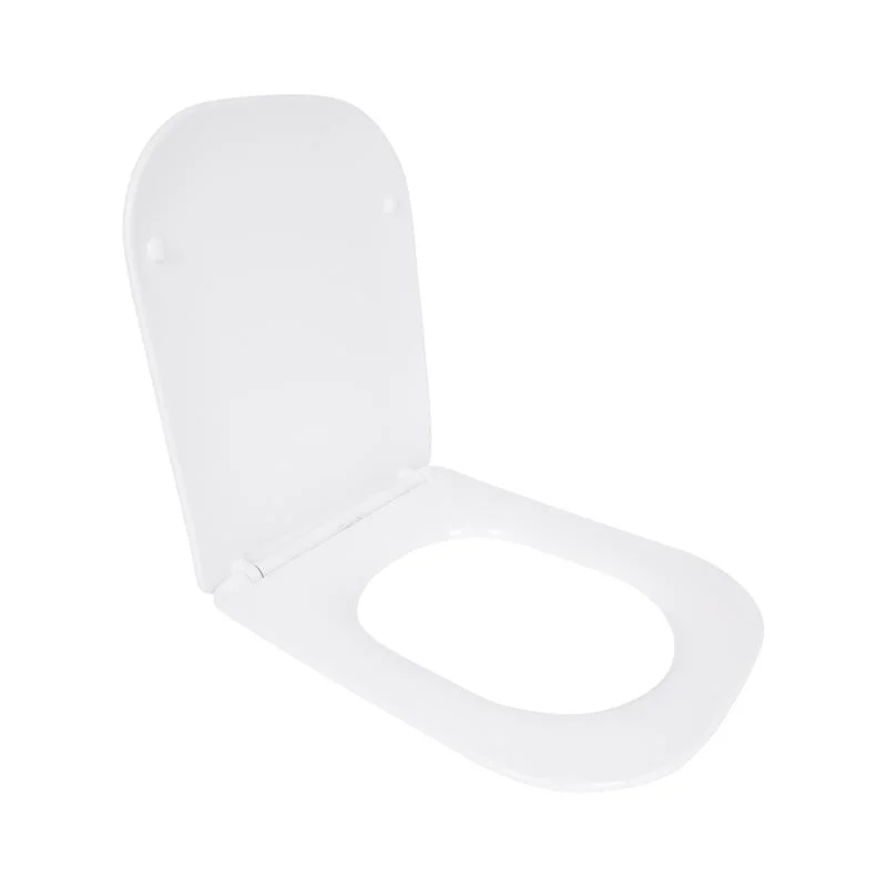 Сидіння для унітаза Qtap Stork, Aquarius 630 QTSC179W49263 (Slim, Duroplast, Soft-close, Quick Release) - фото 3