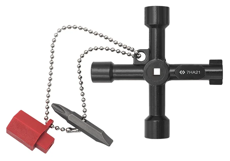 Ключ для електрошаф і систем замикання King Tony 7HA21