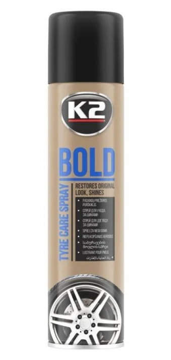 Очищувач шин BOLD 600 мл К2 K1561