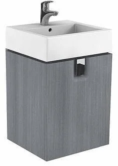 Тумба під умивальник Kolo Twins 50 срібний графіт (1 ящик)