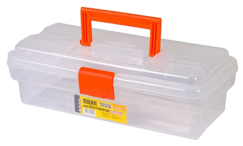 Скриня для інструментів з пластиковими замками 12" 305х150х100 мм MasterTool 79-6025