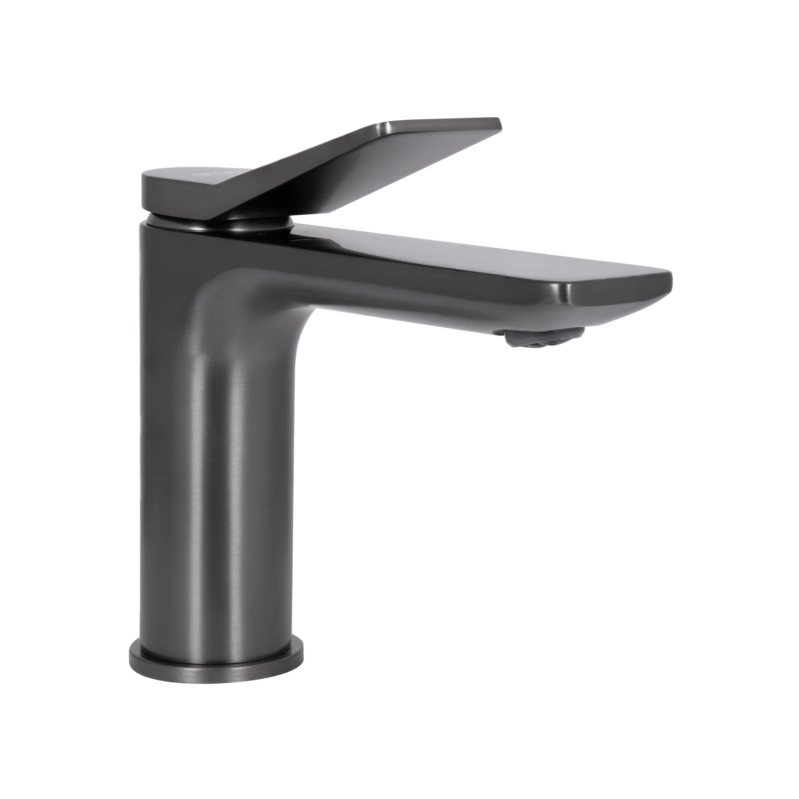 Смеситель для раковины Qtap Presto 270 Бронзовая сталь (Графит)