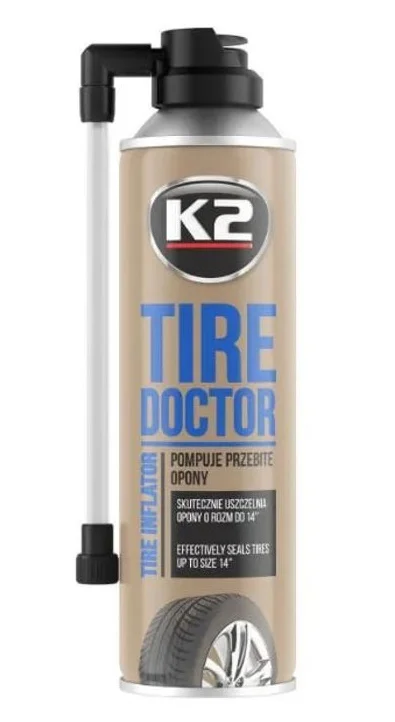 Герметик від проколів шин TIRE DOKTOR 400 мл К2 B310