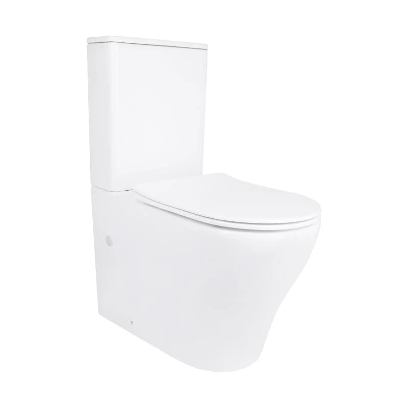 Унітаз-компакт Qtap Virgo Ultra Quiet QT18226092AW (Soft-close)