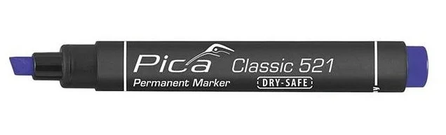 Маркер перманентний Pica Classic Синій (521/41)