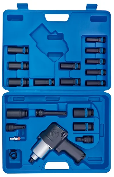 Гайковерт King Tony 1/2" 678 Нм 8000 об/хв.+ 23 од. (44118MP)