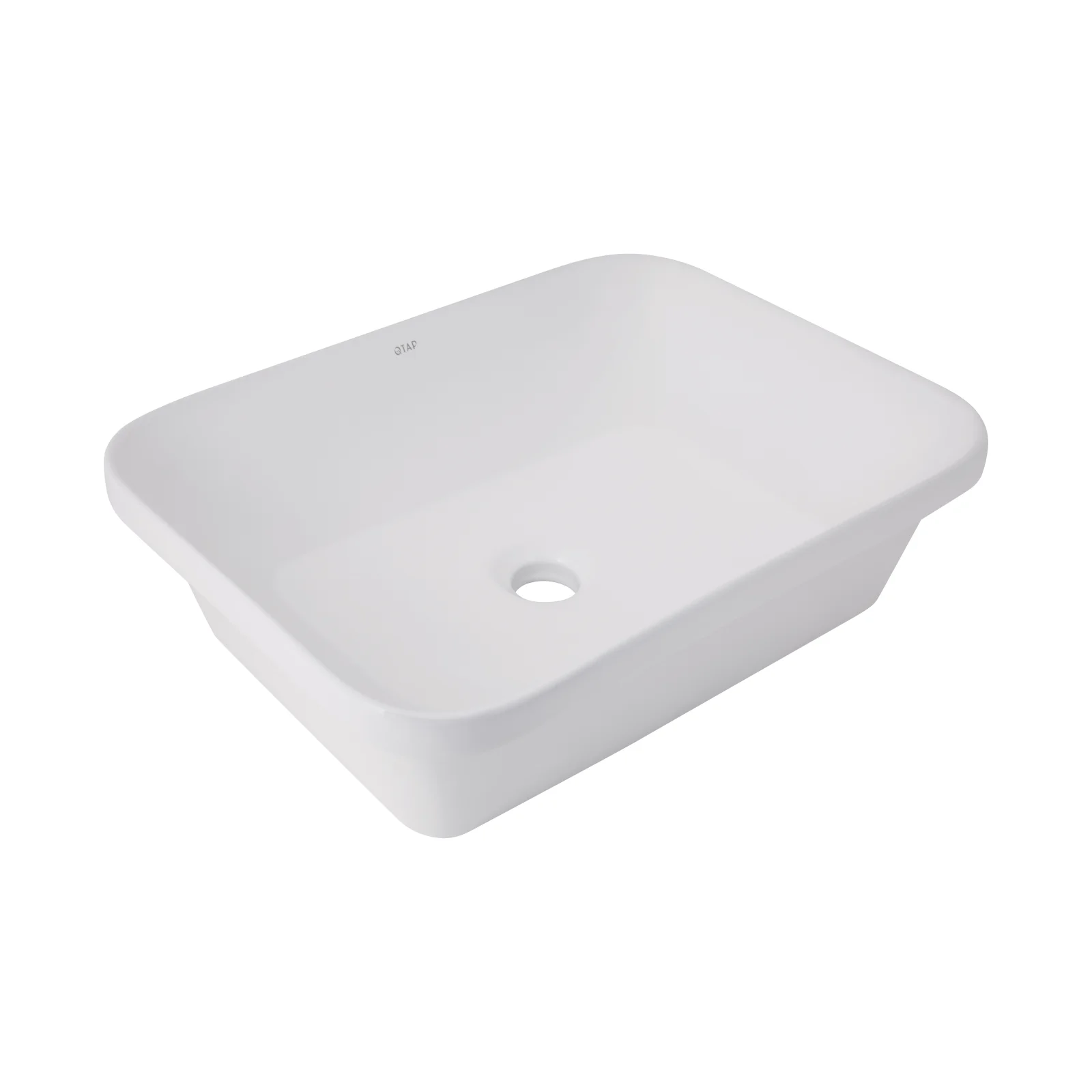 Раковина Qtap Scorpio 510х390х145 Белый