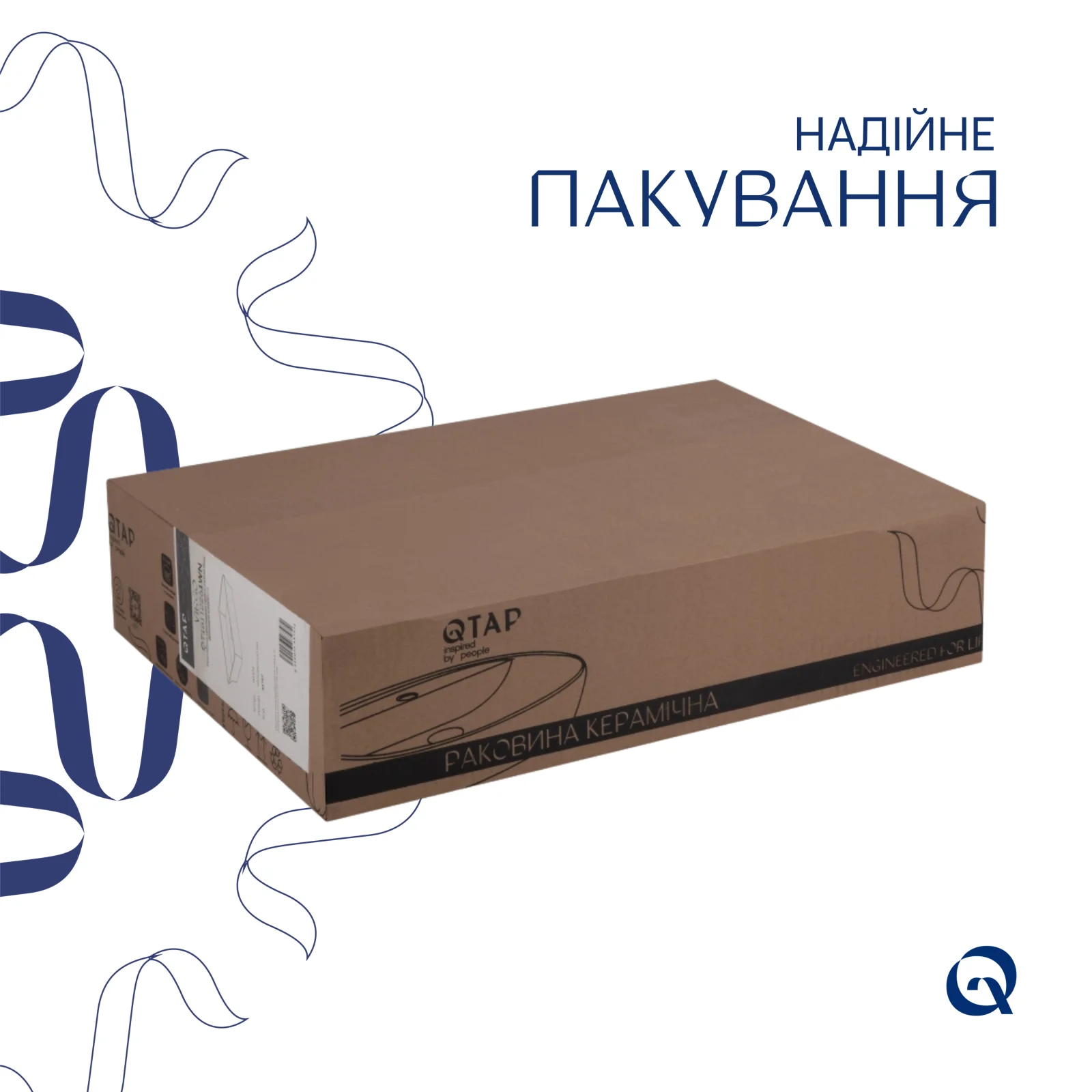Раковина-чаша Qtap Virgo 490х350х110 Белый - фото 5