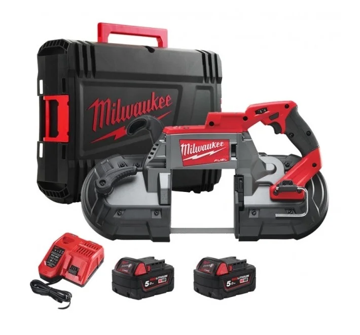 Пила стрічкова акумуляторна Milwaukee M18 CBS125-502C 4933448195