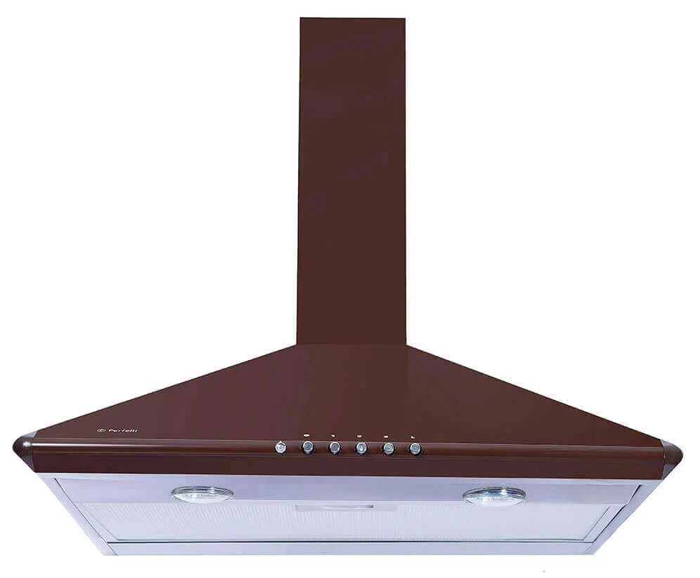 Витяжка кухонна Perfelli K 612 LED коричневий