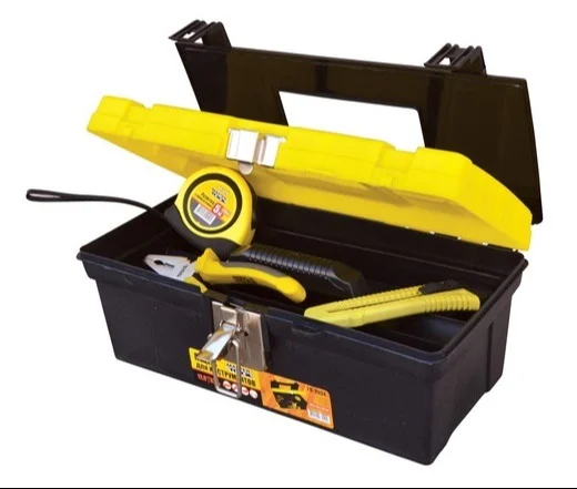 Скриня для інструментів з металевими замками органайзери 12.5" 330х175х145 мм MasterTool 79-2038