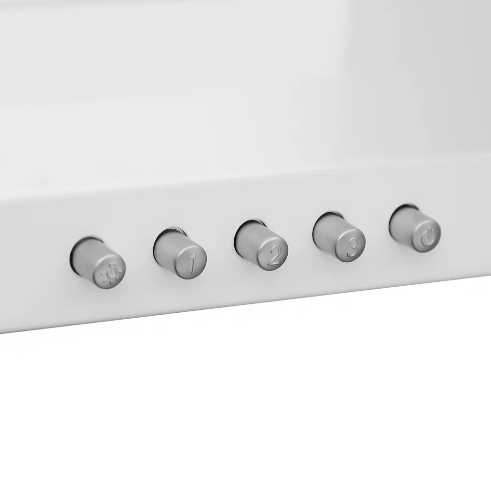 Витяжка кухонна Perfelli T 6612 A 1000 LED білий - фото 4