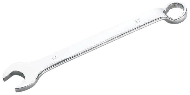 Ключ ріжково-накидний 17 мм Сила кут 45° (201817)