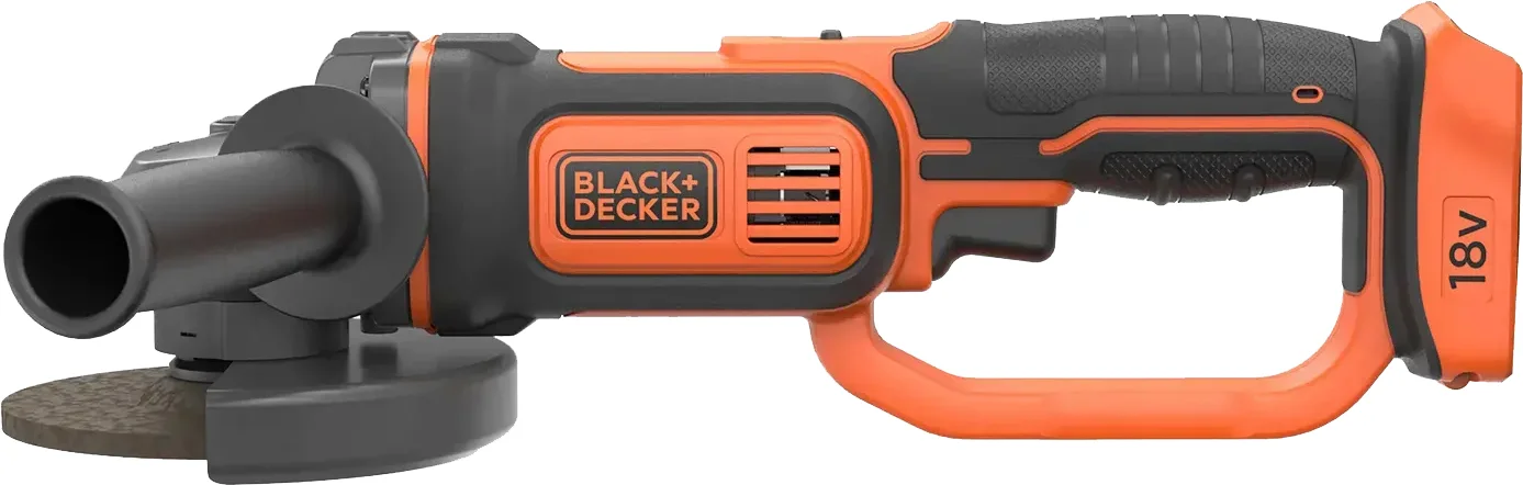 Шліфмашина кутова акумуляторна (болгарка) 125мм 8600об/хв Black+Decker BCG720N - фото 2