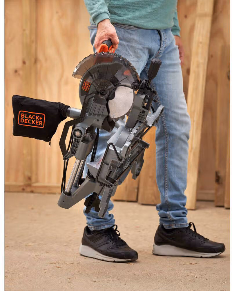 Пила торцювальна мережева Black+Decker BES701