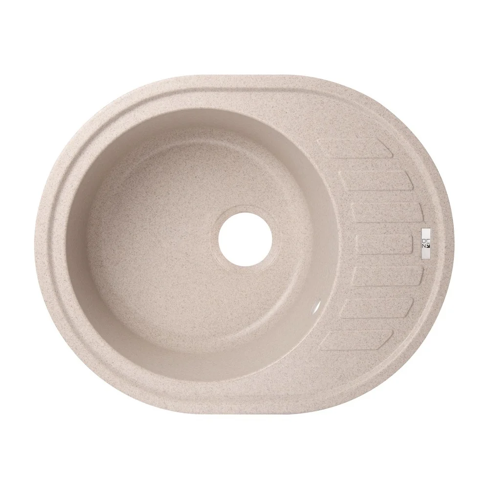 Кухонная мойка Lidz (MAR-07) 620x500/200 Песочный