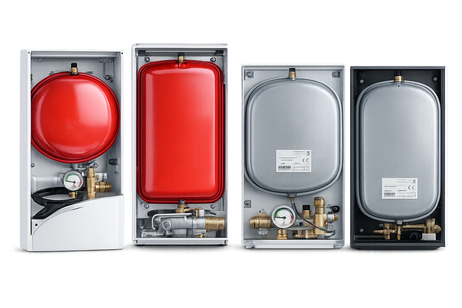 Вбудовані розширювальні баки для котлів