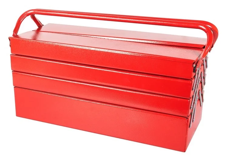 Скриня для інструментів металева 550 мм 4 яруси/7 відділень MasterTool 79-5507