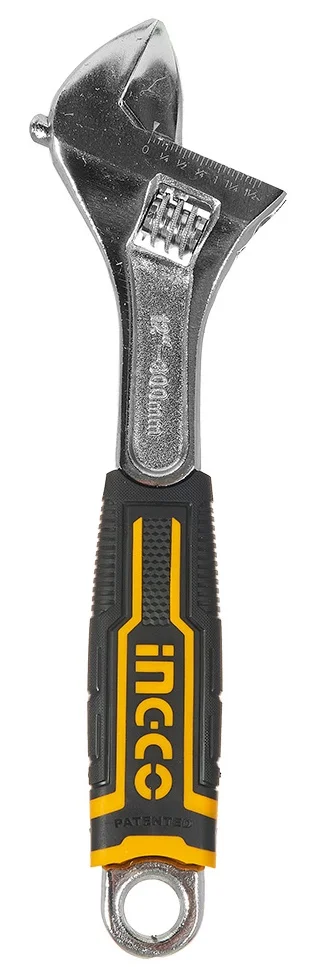 Ключ розвідний 12" Ingco Industrial (0-41мм) L=300мм (HADW131128)