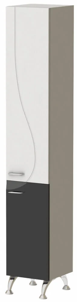 Пенал з кошиком Ювента Франческа ФШП1 33 Чорний (праве)