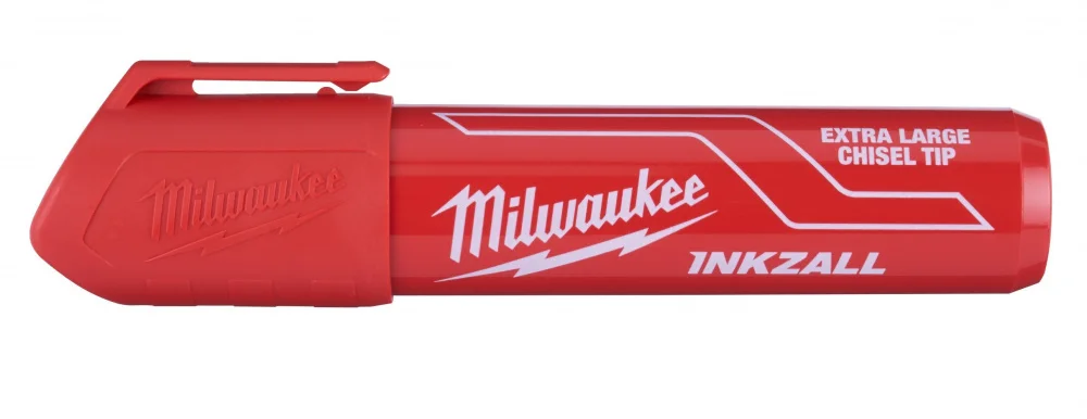 Маркер для будмайданчика супер-великий Milwaukee INKZALL Червоний - XL (4932471560)