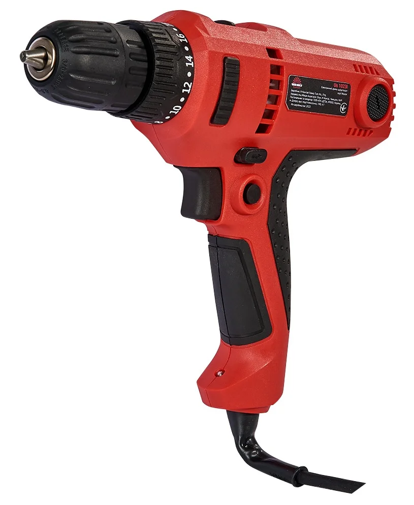 Дриль-шурупокрут електричний 15 Нм, 230 Вт, 1800 об/хв Vitals Master Us 1023l (176917)