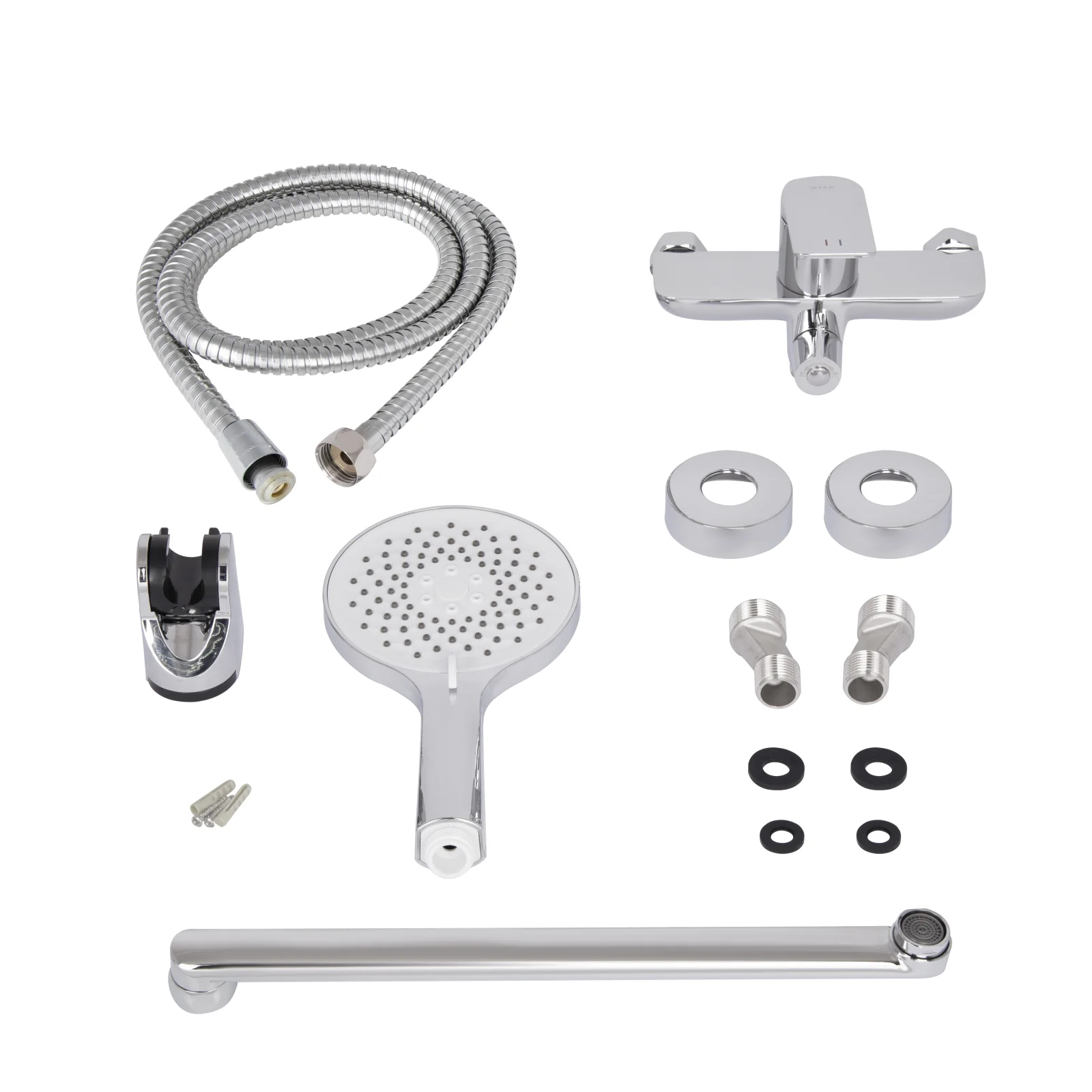 Смеситель для ванны Qtap Vlasta New 260 Хром - фото 6