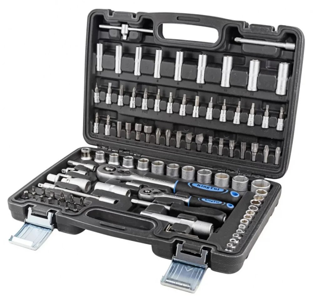 Набір інструментів 6-гранний 94 од 1/4", 1/2" KingTul (KT-4941-5EURO)