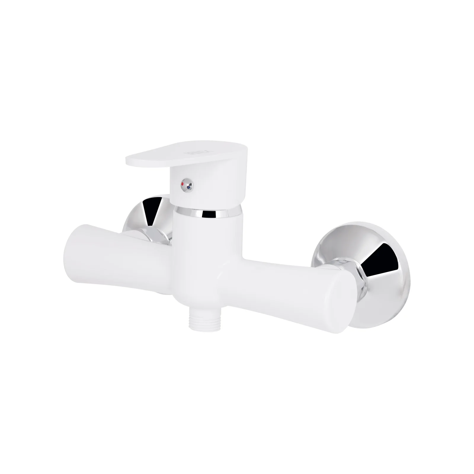 Змішувач для душу Brinex 37 010 Хром / Білий - фото 3
