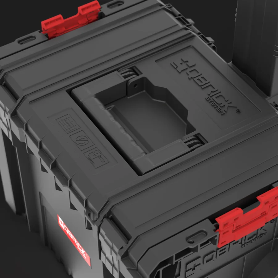 Ящик для инструмента на колесах Qbrick System PRO Cart 450 2.0 (SKRWQCPRO2CZAPG003) - фото 5