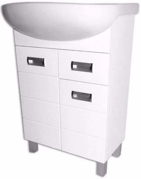 Тумба Аквазис Еліс Т-3 з умивальником Лібра 60