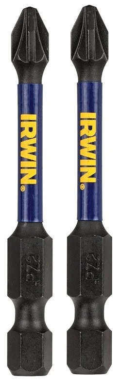 Бита Irwin Impact Pro 1/4" L57мм PZ3 2шт (IW6061414)